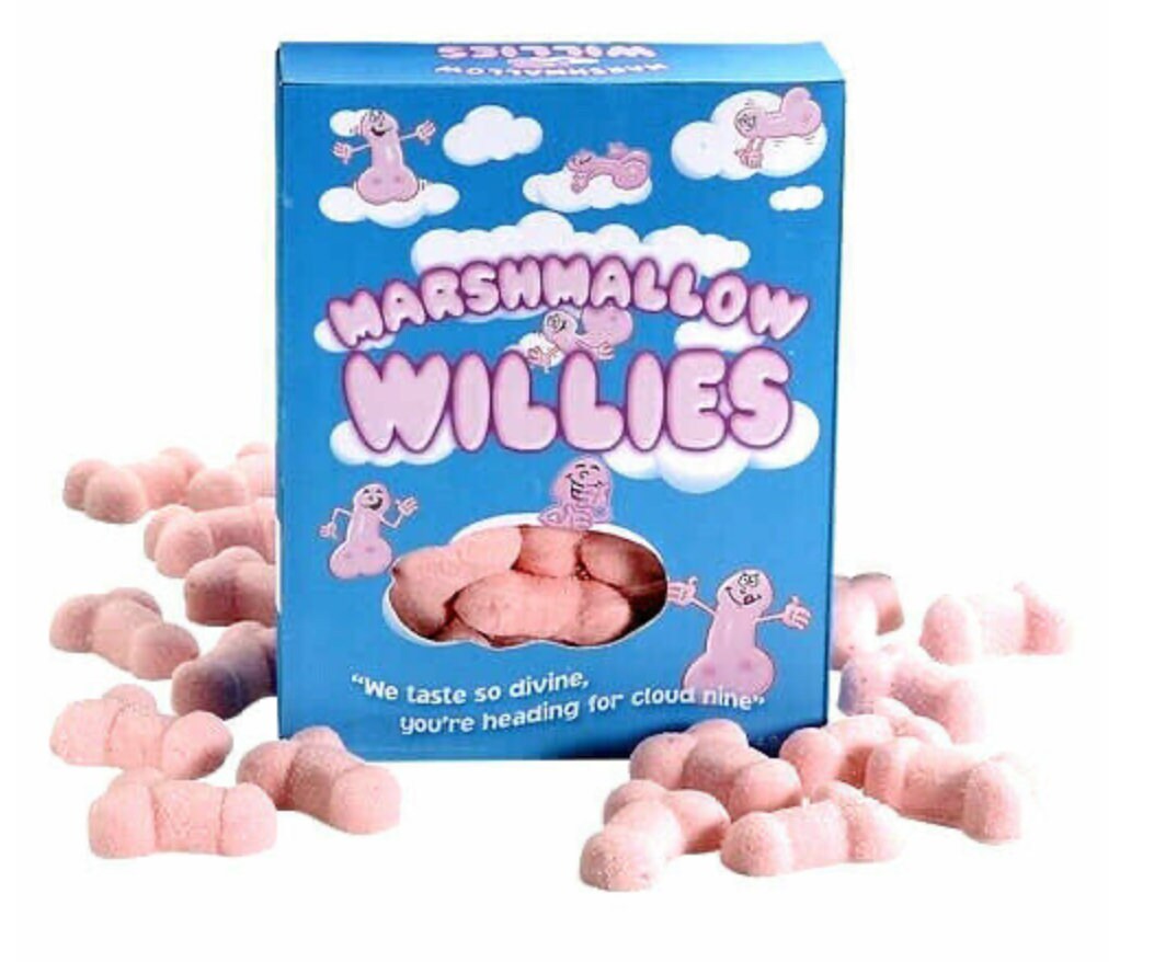 Marshmallow Willies, individually wrapped