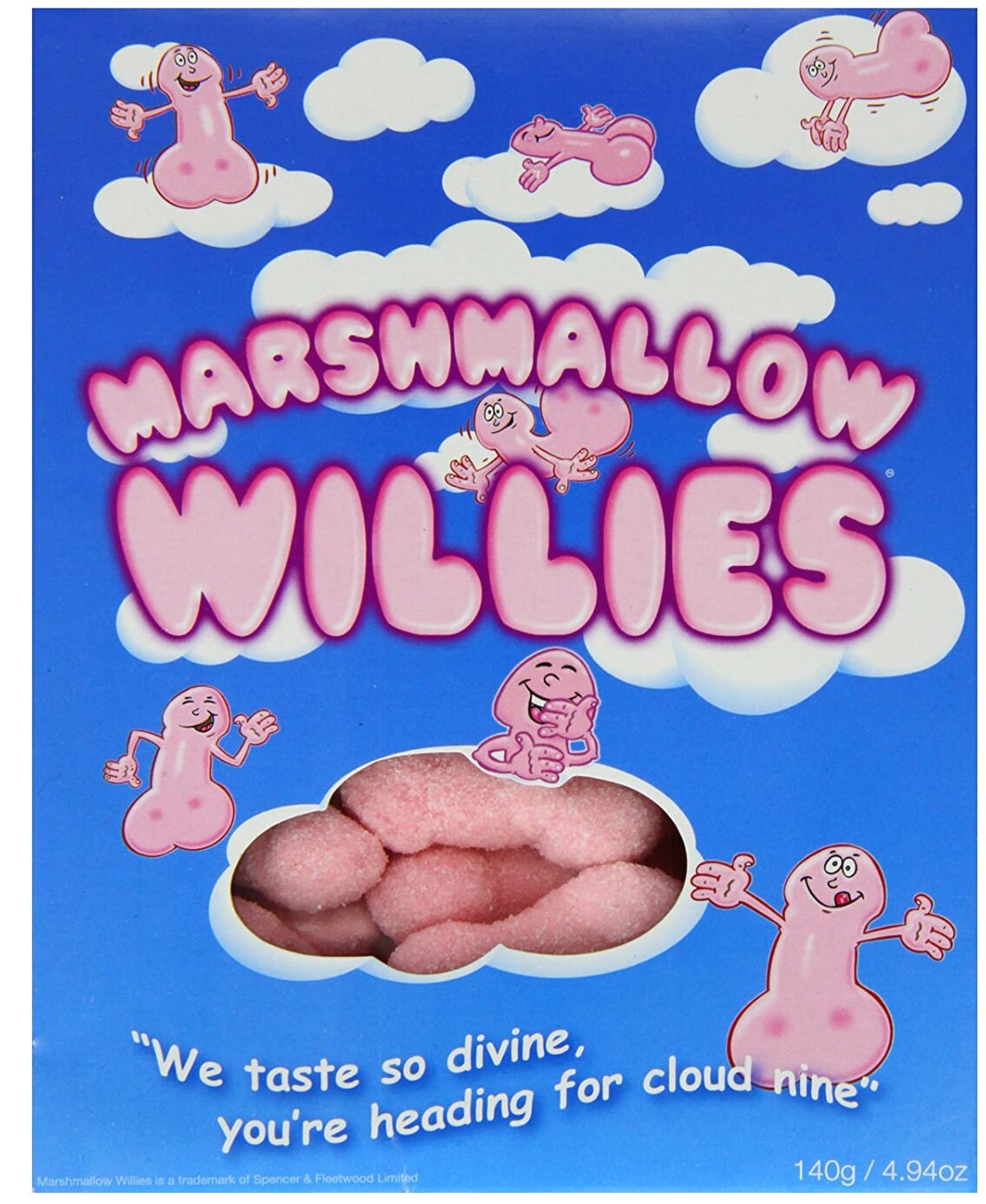 Marshmallow Willies, individually wrapped