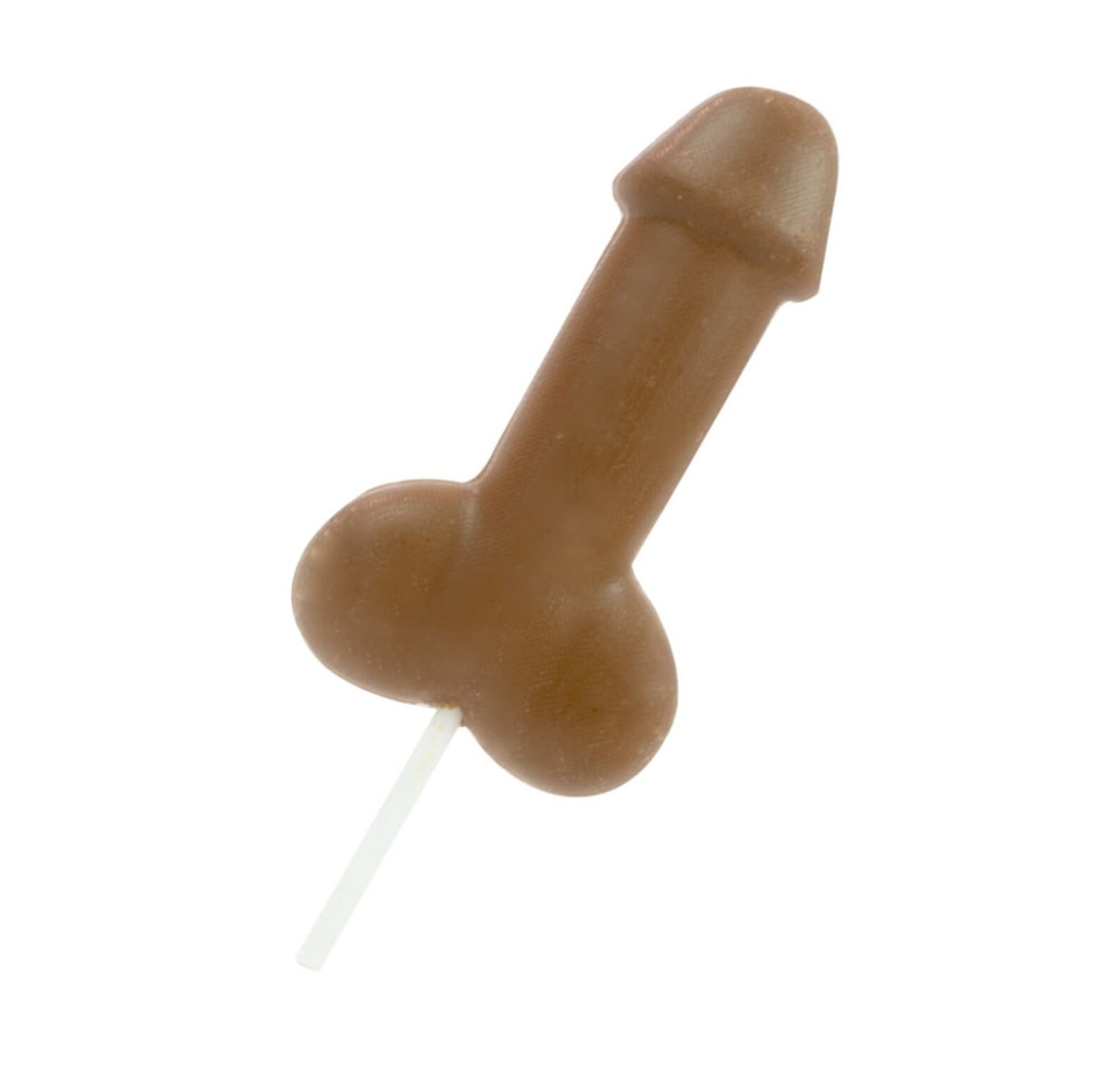 Chocolate Dick on a Stick Lolly